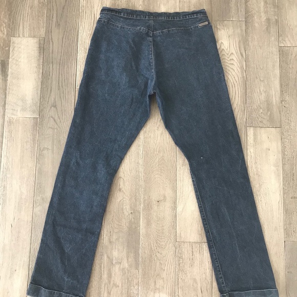 Calvin Klein Jean Navy Straight leg Mom Jean🛍🛍🎊 - Picture 2 of 4